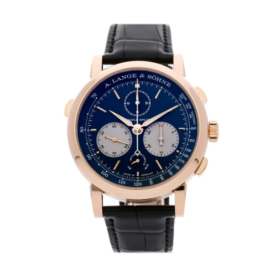 Reloj A. Lange & Sohne Saxonia Triple Split Edición Oro Rosa Manual 43 424.037